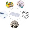 Fychuo 32 Grids Clear Mini Storage Box, Small Snack Box