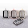 Paialco DIY Rectangle Glass Floating Living Memory Charms Locket Pendant