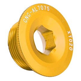 Shimano Shimano Crank Bolt, Bicycle Crank Bolt Crankset Screw Aluminium Alloy Bicycle Crank Arm Mounting Bolt Bracket Cap for Mountain Road Bike