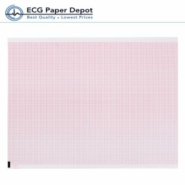 Unbranded/Generic Quinton Instruments ECG EKG Z-Fold Recording Sheet Grid Paper 5 Pack(200 Sheets)