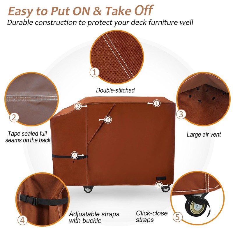 NettyPro Griddle Cover for Blackstone 28" Griddle with Single Shelf,