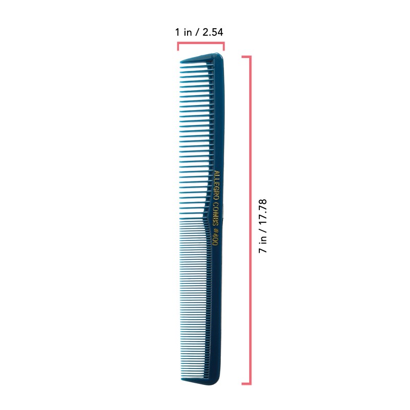 Allegro Combs 400 - Peines de corte multiusos (12 unidades)