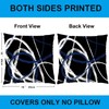 EZVING Throw Pillow Covers for Couch 18x18 Set of 4,Sofa