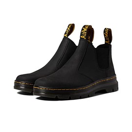 Dr. Martens unisex adult Chelsea Boot, Black Pit Quarter, 8 Women 7 Men US