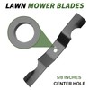 Autsurles Lawn Mower Notched-Lift Blades Set Replace for Ariens Zoom