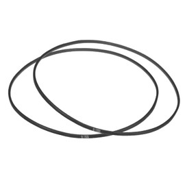 QUARKZMAN O-1200 O-type V-belt 1200 mm/47.2 inches inner length x 0.39 inches width x 0.24 inches height, O-type closed rubber drive belt, pack of 2