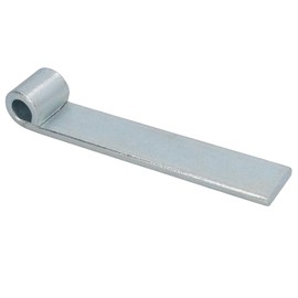 AB Tools HD Strap Tailgate Straight Hinge 160mm Long + 12.5mm Bolt On Gudgeon Pin Trailers