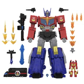 Transformers Transformers Age of The Primes Titan Class The Thirteen Star Optimus Prime, 15-inch Converting Action Figure, Robot Toys for Ages 15+