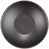 Hakusan Toki Black Charcoal Glaze (φ12 x 2.2 cm) Black