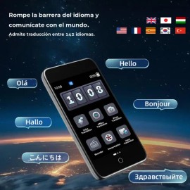 Dispositivo Traductor Instantáneo Con Visualización Táctil