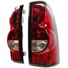 HECASA Tail Lights Pair Compatible with 2003-2006 Chevy Silverado 1500