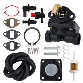 Carbbia Fuel Pump For Kohler 1255902-S 1255901-S 1239303 1255901 12 559 02-S 12 559 01-S 12 393 03 CH CV 11-16Hp Motor Craftsman LT1750 for John Deere LX173 LT133 LX173 AM133627 for Toro 74603 74702