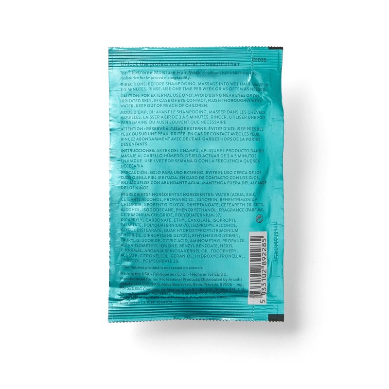 ion Moisturizing Mask, Deeply conditions, Intense moisture, Improves manageability 1