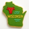 Wisconsin State 4 Inch Cookie Cutter from The Cookie Cutter