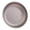Pure Titanium Saucer Dishes Outdoor Tableware Camping Hiking Plates Cutlery
