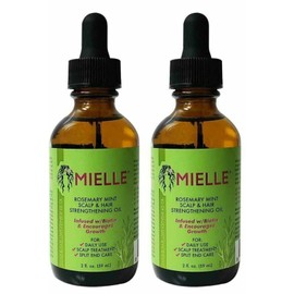 Mielle Organics Rosemary Mint Scalp & Hair Strengthening Oil Infused (Pack of 2)