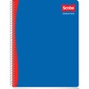 Scribe, ESCOLAR_PLUS, Cuaderno Espiral Sencillo Profesional de Pasta Semi Rígida,