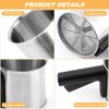 Kitchen Flour Sifter for Baking, 3 Cup Stainless Steel Flour