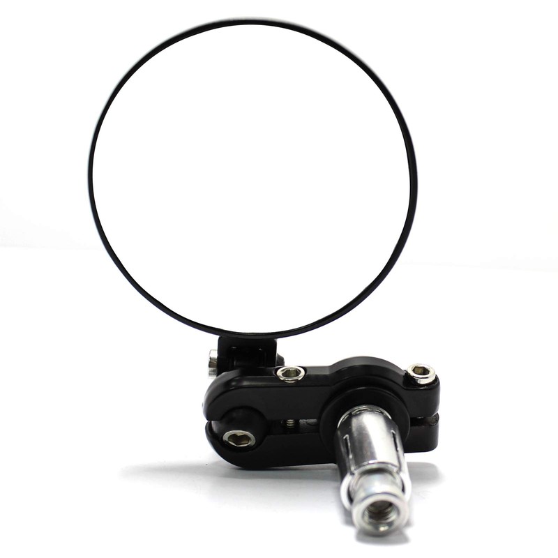 DREAMIZER 7/8" 22mm Motorcycle Folding Bar End Side Mirrors for