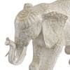 Deco 79 Polystone Elephant Decorative Sculpture Home Decor Statue, Accent