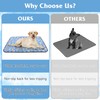 Barklincharm 55.1"x40.2" Foldable Dog Cooling Mat, Washable Cooling Mat for