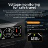 OBEST Car Head Up Display,GPS Speedometer,Inclinometer for Off-Road Driving,Color High-Definition