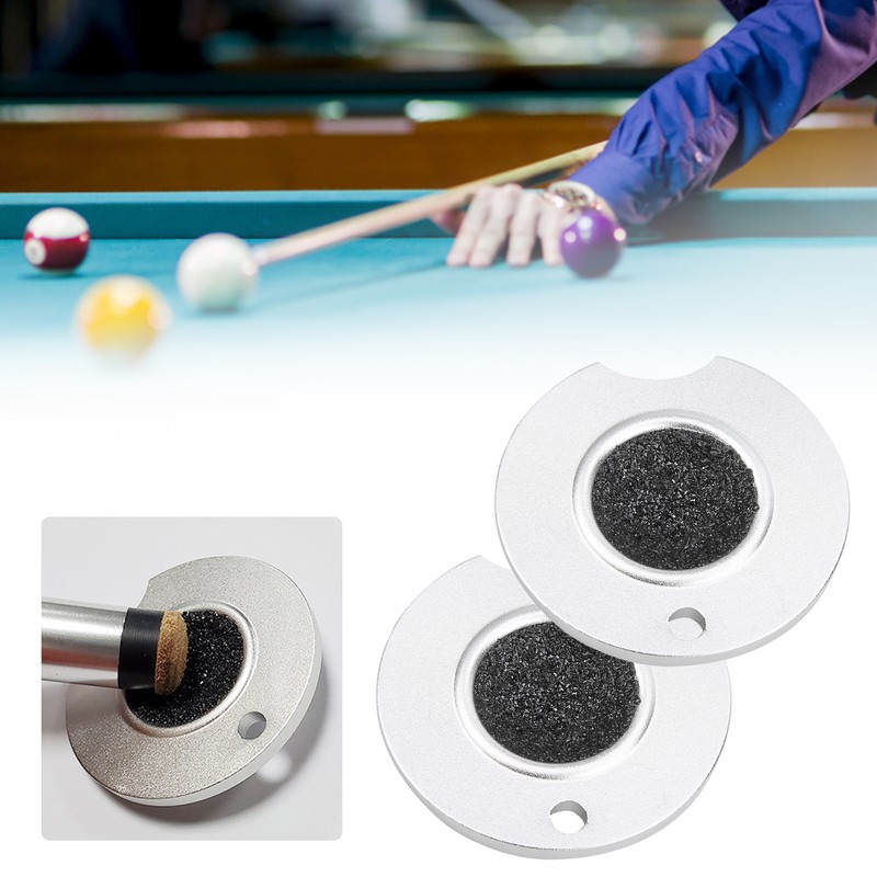 2pcs Billiard Pool Scrub Burnisher Shaper Mushroom Style Snooker Repair