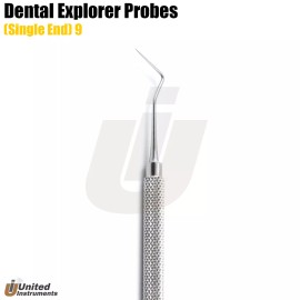 Medentra X5 Dentist Pick Periodontal Probe 9 Single End Endodontic Diagnostic Instruments