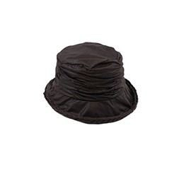 Attractive Ladies Wax Hat Ruched Size 57cm