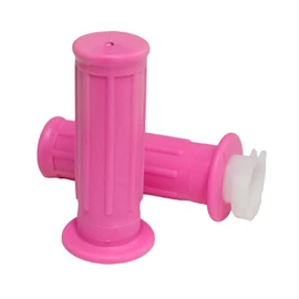 TDR Pink Hand Grip Twist Throttle Set Yamaha PW50 YZinger 50 G50T Loncin PY50 LX50PY Jianshe PY50 Motorcycle Dirt Bike Aftermarket Parts