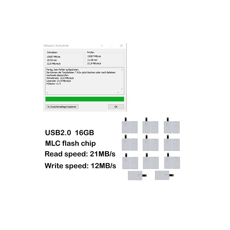 Unidad Flash USB de 16 GB, Paquete de 25 Unidades