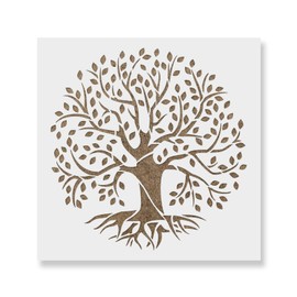Tree of Life Stencil - Reusable Stencils for Painting - Create DIY Tree of Life Crafts and Decor