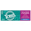 Tom's of Maine Fluoride-Free Antiplaque & Whitening Toothpaste, Travel Size,