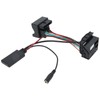 Bluetooth 5.0 AUX IN Audio Cable Adapter with Microphone Replacement