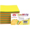 4A Super Sticky Notes,4 x 4 Inches,Large Size,Neon Assorted,Lined,Self-Stick Notes,100