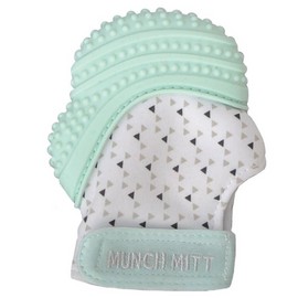 Malarkey Kids Munch Mitten Teething Mitten Mint Green