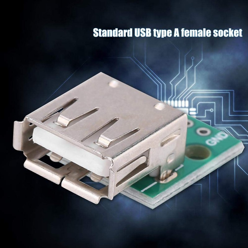 Keenso USB Breakout Board, 10Pcs USB Type A Female USB
