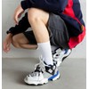 Irisbear White Crew Socks for Women 6-9 Athletic Running Hiking