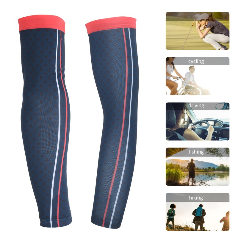BOODUN 1Pair Outdoor Summer Sunscreen Oversleeve Arm Sleeves for Driving