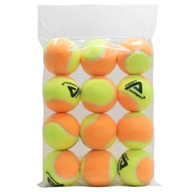 LITIAN Kids Tennis Balls – 50% Slower Orange Tennis Balls for Beginners – Extra Soft, Low Bounce – Great for Dog Play & Outdoor Practice (12 Pack)