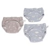 3pcs Baby Absorbent Training Pants Reusable Washable 6 Layers Gauze