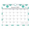 Blue Sky 2019 - Calendario mensual de pared, encuadernación de