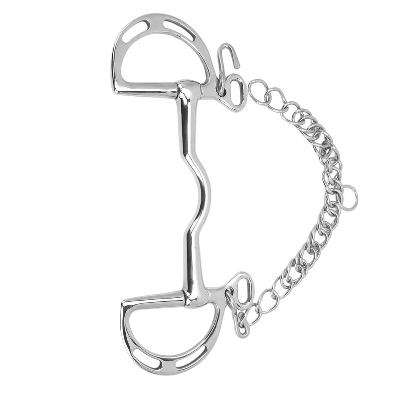 Horse Bit Stainless Steel Snaffle Bit Chain for Horse Mouth