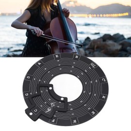 Round Circle of Fifths Wheel Metal Melody Tool with Storage Bag,Aluminum Alloy Chord Wheel Melody Chord Tool Music Theory Learning Tool Music Transpose Accessories for Musicians