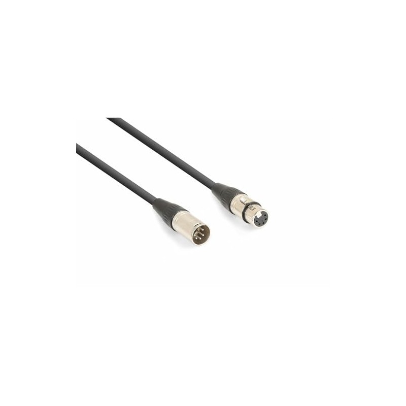 PD Connex DMX Cable XLR 5-Pin (M/F) - 6 Metres