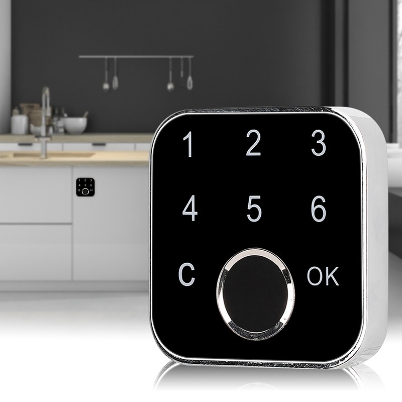 G16 Smart Fingerprint Password Keyless Lock for Drawer Wardrobe Cabinet