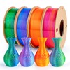 3Dgenius 3D Printer Filament Bundle Silk PLA Filament 1.75mm Pack