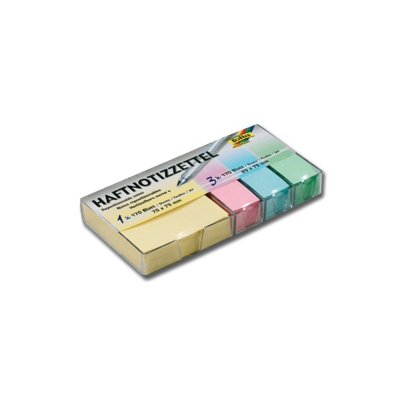 folia 9925 Sticky Notes in Dispenser