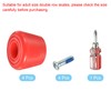 PATIKIL Roller Skate Toe Stops with Screwdriver, 2 Pair 82A