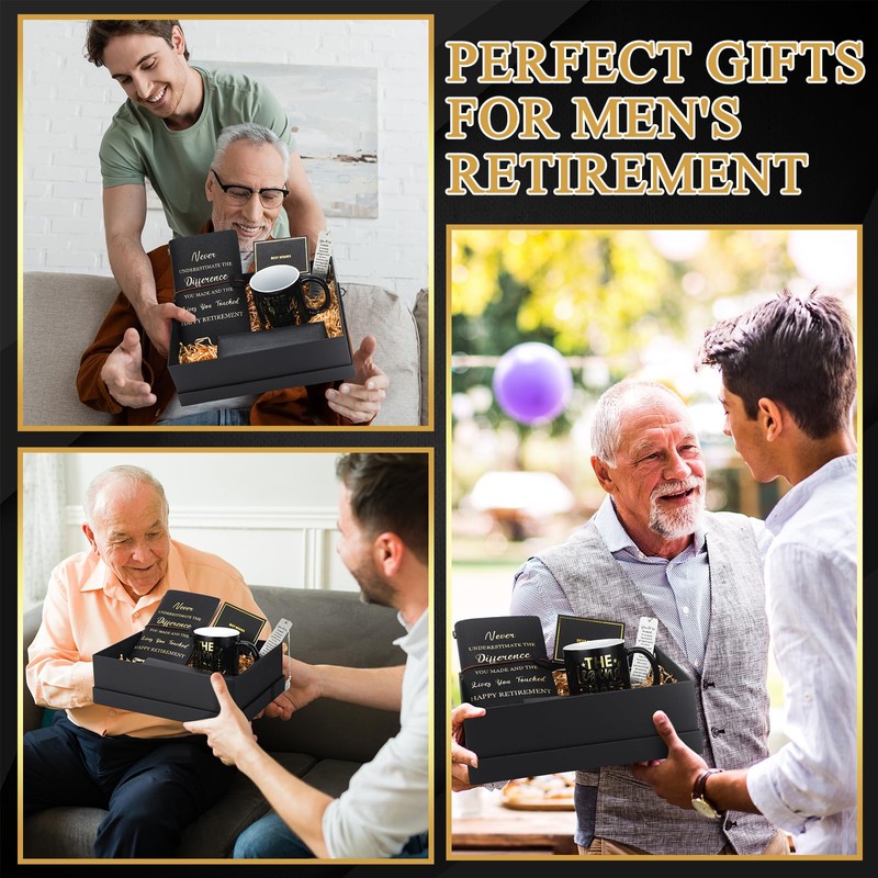 Shellwei 6 Pcs Retirement Gifts for Men 11 oz Mug